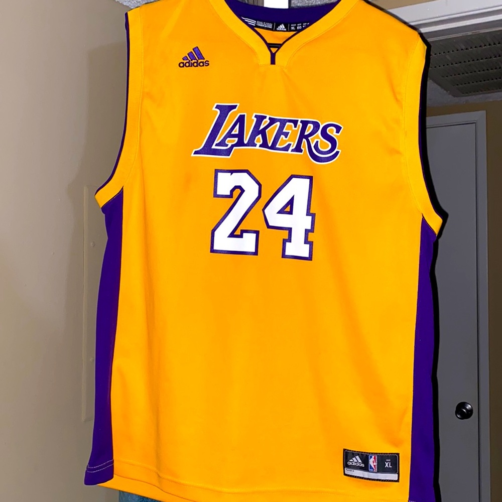 Adidas NBA Kobe Bryant Laker Jersey, XL.